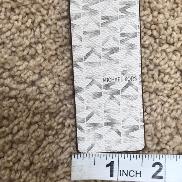 NWT! MICHAEL Michael Kors medium reversible belt main image 6